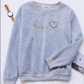 Damen-Sweatshirt ohne Reißverschluss mit der Aufschrift-Bombardina.de