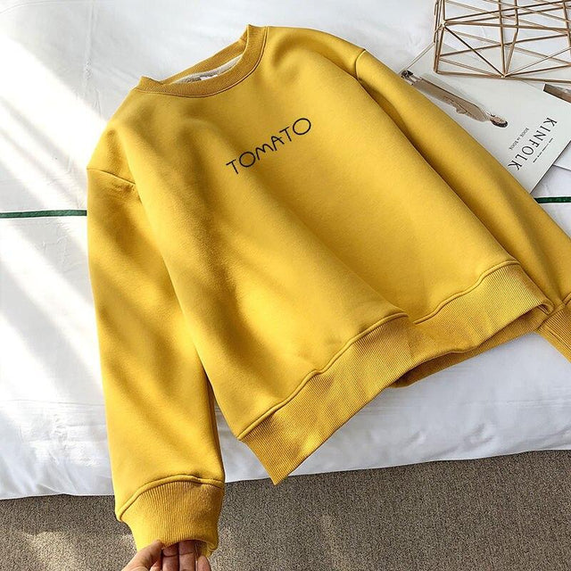 Damen-Sweatshirt ohne Reißverschluss mit der Aufschrift-Bombardina.de