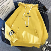 Damen Sweatshirt ohne Reißverschluss mit einer Katze-Bombardina.de