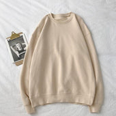 Einfarbiges Herren-Sweatshirt mit Reißverschluss-Bombardina.de