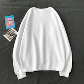 Einfarbiges Herren-Sweatshirt mit Reißverschluss-Bombardina.de