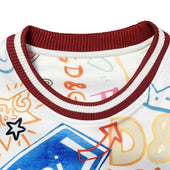 Herren-Sweatshirt ohne Reißverschluss mit Aufschriften-Bombardina.de