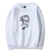 Herren-Kapuzenpullover mit Drachenmotiv-Bombardina.de