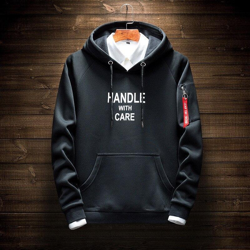 Herren-Sweatshirt ohne Reißverschluss mit der Aufschrift-Bombardina.de