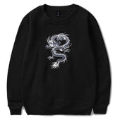 Herren-Kapuzenpullover mit Drachenmotiv-Bombardina.de