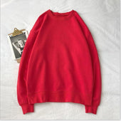 Einfarbiges Herren-Sweatshirt mit Reißverschluss-Bombardina.de