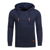 Herren-Sweatshirt ohne Reißverschluss mit Prägemuster-Bombardina.de