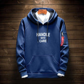 Herren-Sweatshirt ohne Reißverschluss mit der Aufschrift-Bombardina.de