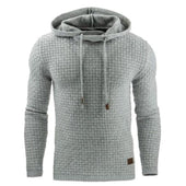 Herren-Sweatshirt ohne Reißverschluss mit Prägemuster-Bombardina.de