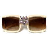 Sonnenbrille mit Schmuckschmuck-Bombardina.de
