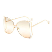 Halbrunde Sonnenbrille-Bombardina.de