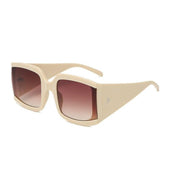 Sonnenbrille mit dickem Rand-Bombardina.de