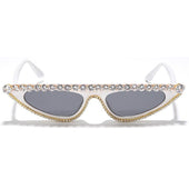 Sonnenbrille mit Schmuckverzierungen-Bombardina.de