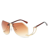Rechteckige Sonnenbrille-Bombardina.de
