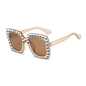 Sonnenbrille mit Pailletten-Bombardina.de