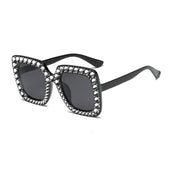 Sonnenbrille mit Pailletten-Bombardina.de