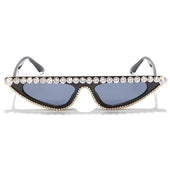 Sonnenbrille mit Schmuckverzierungen-Bombardina.de