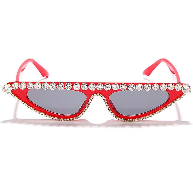 Sonnenbrille mit Schmuckverzierungen-Bombardina.de