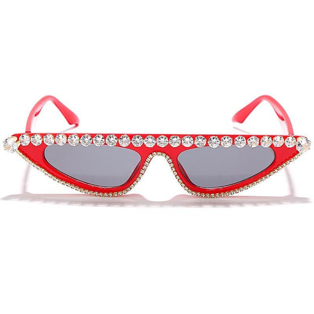 Sonnenbrille mit Schmuckverzierungen-Bombardina.de