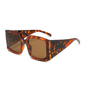 Sonnenbrille mit dickem Rand-Bombardina.de