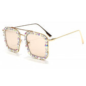Sonnenbrille mit Pailletten-Bombardina.de