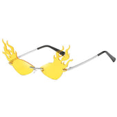 Flammenförmige Sonnenbrille-Bombardina.de