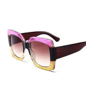 Rechteckige Sonnenbrille-Bombardina.de