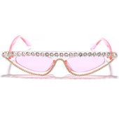 Sonnenbrille mit Schmuckverzierungen-Bombardina.de