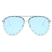 Sonnenbrille mit Pailletten-Bombardina.de