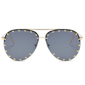 Sonnenbrille mit Pailletten-Bombardina.de