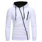 Herren-Sweatshirt mit Reißverschluss und asymmetrischem Verschluss-Bombardina.de
