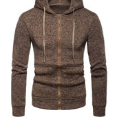 Herren-Hoodie mit Reißverschluss-Bombardina.de
