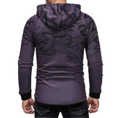Herren-Sweatshirt mit Reißverschluss mit dem Motiv von moro-Bombardina.de