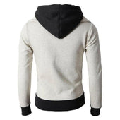 Herren-Sweatshirt mit Reißverschluss und Kragen-Bombardina.de