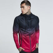 Herren-Sweatshirt mit Reißverschluss ombre-Bombardina.de