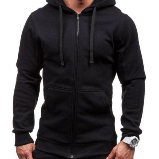 Herren-Hoodie mit Reißverschluss-Bombardina.de