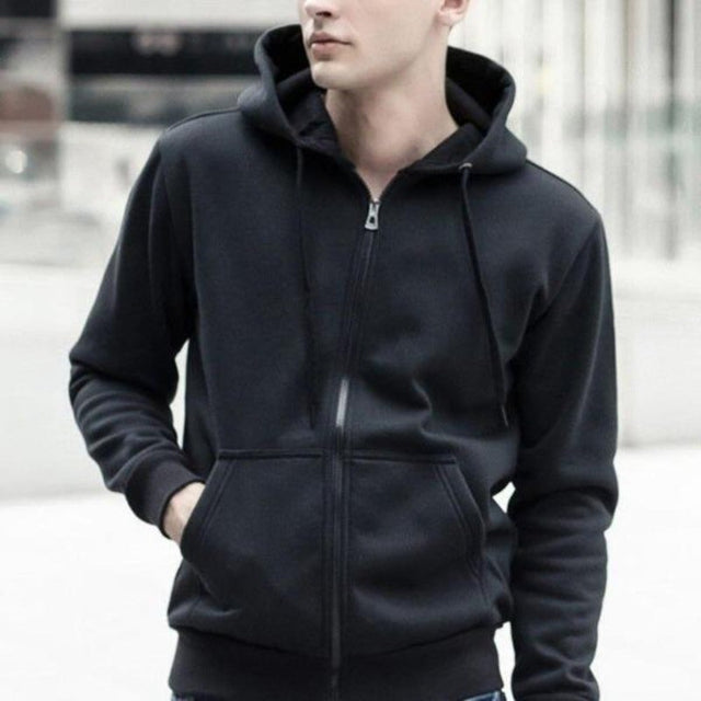 Herren-Hoodie mit Reißverschluss-Bombardina.de
