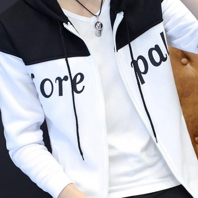 Herren-Reißverschluss-Sweatshirt mit der Aufschrift-Bombardina.de