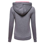 Damen-Sweatshirt mit Reißverschluss, tailliert-Bombardina.de