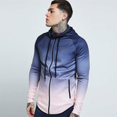 Herren-Sweatshirt mit Reißverschluss ombre-Bombardina.de