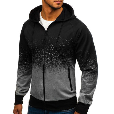 Herren-Sweatshirt mit Reißverschluss ombre-Bombardina.de