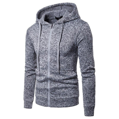 Herren-Hoodie mit Reißverschluss-Bombardina.de