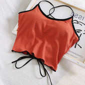 Geknotetes Tanktop für Damen-Bombardina.de