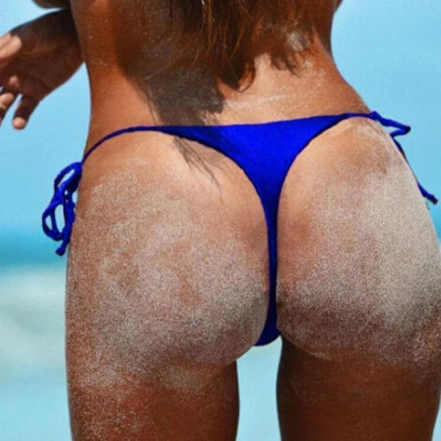 Bikini-String mit seitlichen Bändern-Bombardina.de