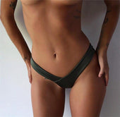 Bikini-String mit asymmetrischem Schnitt-Bombardina.de