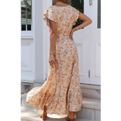 Maxikleid mit Blumen-Bombardina.de