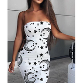 Trägerloses Maxikleid-Bombardina.de