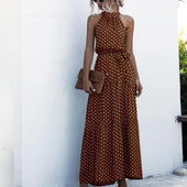 Maxikleid mit Tupfen-Bombardina.de