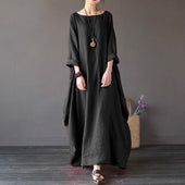 Maxikleid mit lockerem Schnitt-Bombardina.de