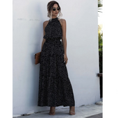 Maxikleid mit Tupfen-Bombardina.de